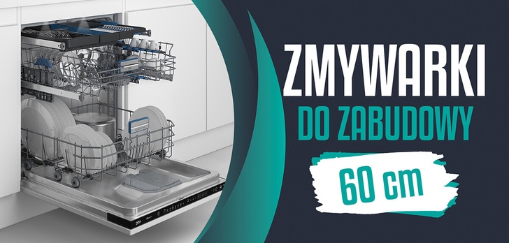 Zmywarka do zabudowy 60 cm | Ranking TOP 5