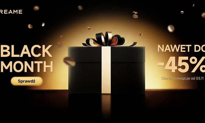 Listopadowa akcja „Black Month" - Produkty Dreame tańsze nawet o 45%