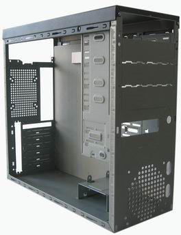 EuroCase ML5410 Midi-Tower, Czarno-srebrny, 350W (ML5410CAROHO350APN) EuroCase ML5410 Midi-Tower, Czarno-srebrny, 350W (ML5410CAROHO350APN)