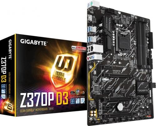 Gigabyte GA-Z370P-D3 ( LGA 1151 ; 4x DDR4 RDIMM ; ATX ; CrossFire )