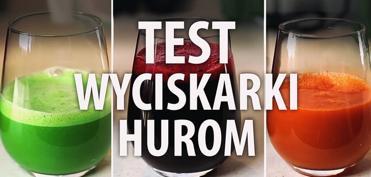 Test Wyciskarki Wolnoobrotowej Hurom H-AE Alpha Plus
