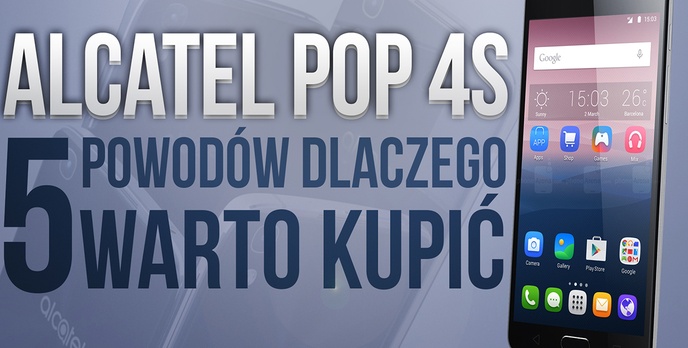 Czytnik Linii Papilarnych za 900 zł?! Alcatel Pop 4S - Czy Warto Kupić?