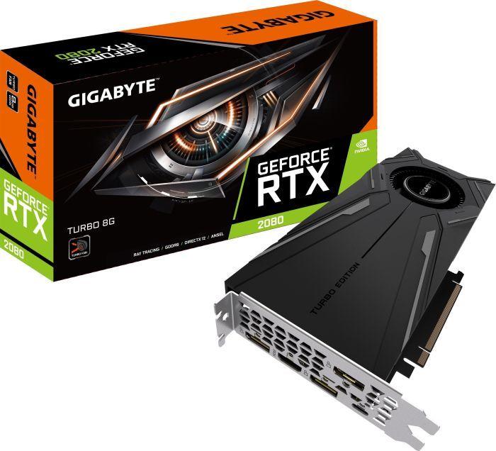 Gigabyte GeForce RTX 2080 TURBO 8GB GDDR6 256bit (GV-N2080TURBO-8GC) Gigabyte GeForce RTX 2080 TURBO 8GB GDDR6 256bit (GV-N2080TURBO-8GC)