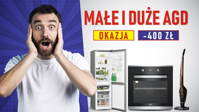 Nawet do 400 złotych zostanie ci w kieszeni - Promocje na AGD