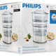 Parowar Philips HD9125/00 (900W Biało-beżowy 9l)