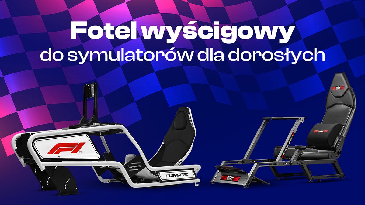 Fotel wyścigowy do symulatorów dla dorosłych Ranking | TOP 7