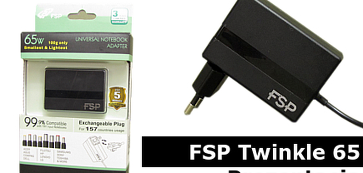 Najmniejszy Uniwersalny Adapter Świata - FSP Twinkle 65