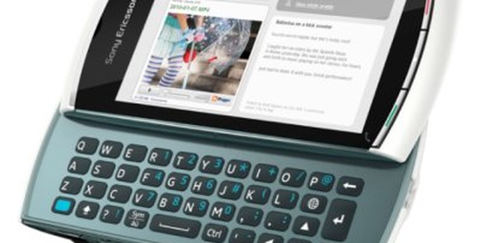 Sony Ericsson Vivaz pro - Symbian i klawiatura QWERTY