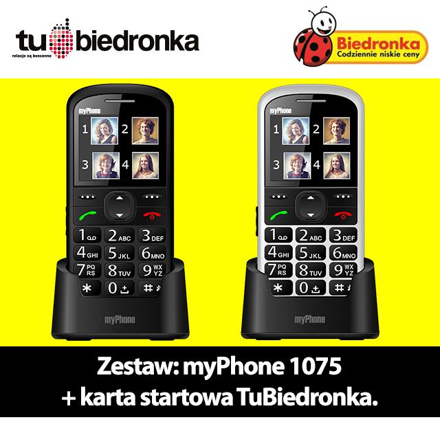 MyPhone 1075 Z Kartą Startową Za Jedyne 89zł - Tylko W Biedronce