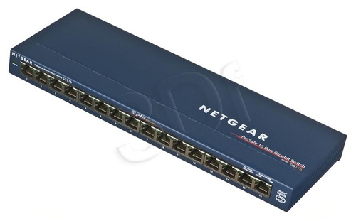 NETGEAR GS116GE 16PT DESKTOP GIGABIT SWTCH