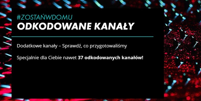 CANAL+ umila pobyt w domu swoim abonentom