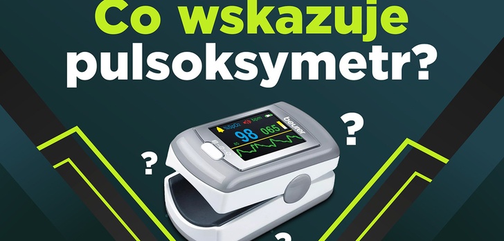 Co wskazuje pulsoksymetr?