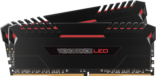 Corsair Vengeance LED DDR4 2x16GB, 3000MHz, CL16, red (CMU32GX4M2D3000C16R)