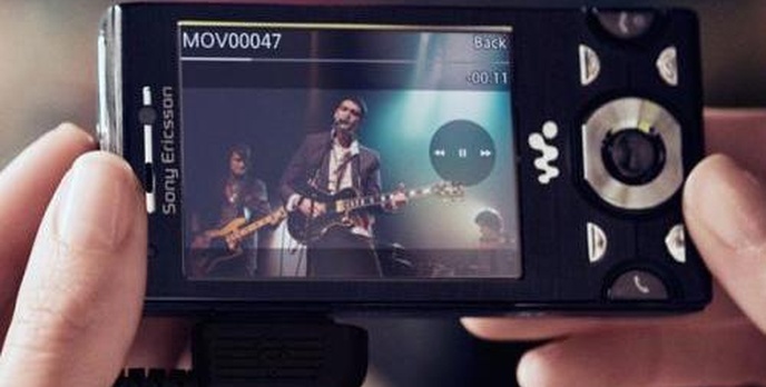 PORADA: Funkcja comeks strips  - Sony Ericsson W995