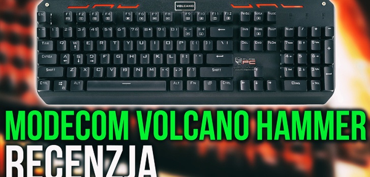 Budżetowa Klawiatura Mechaniczna - Modecom Volcano Hammer