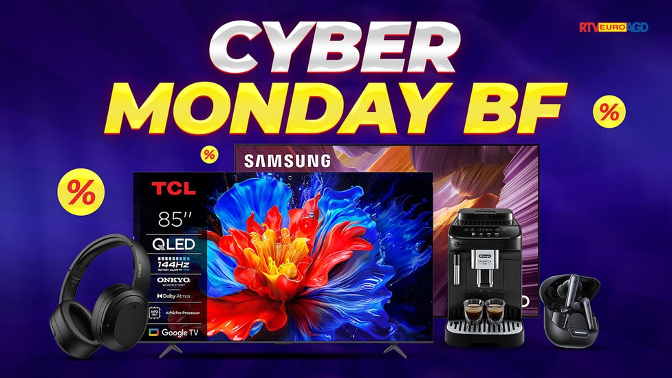 PRAWDZIWE promocje do Cyber Monday. Black Weeks w RTV Euro AGD!