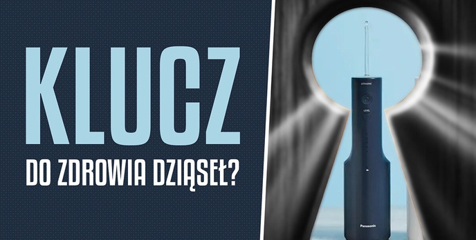 Jak poprawić zdrowie zębów? Na przykład irygatorem. Sprawdzamy Panasonic EW-DJ66