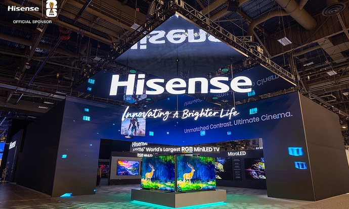 Hisense zaprezentował inteligentne technologie na CES 2026 w Las Vegas