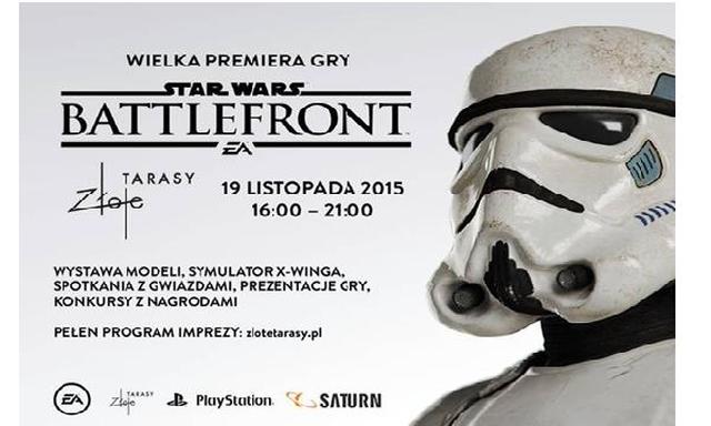 Star Wars Battlefront – Wielka Premiera Gry w Złotych Tarasach