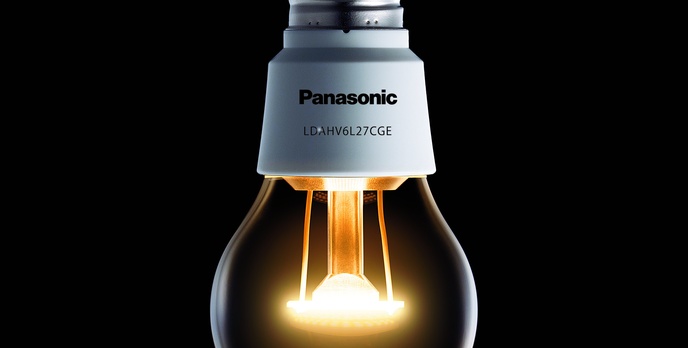Panasonic wprowadza na europejski rynek żarówkę LED „Nostalgic Clear” 