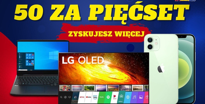 LG OLED za 4249 zł! 50 zł rabatu za każde 500 zł w RTV Euro AGD!