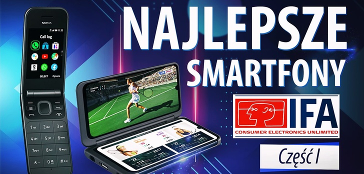 Smartfony z IFA 2019 - Sony, Nokia, Motorola, LG, Samsung