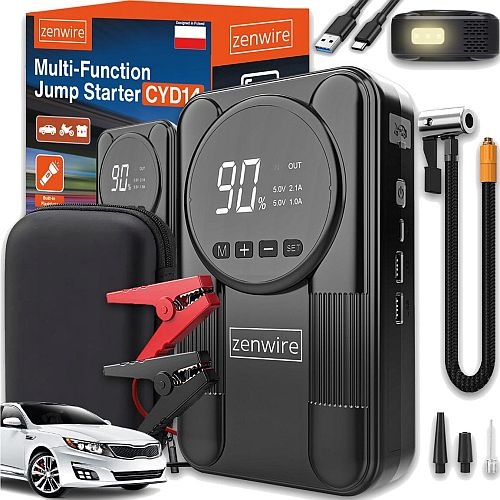 mobilny Jump Starter Zenwire CYD14 12000mAh