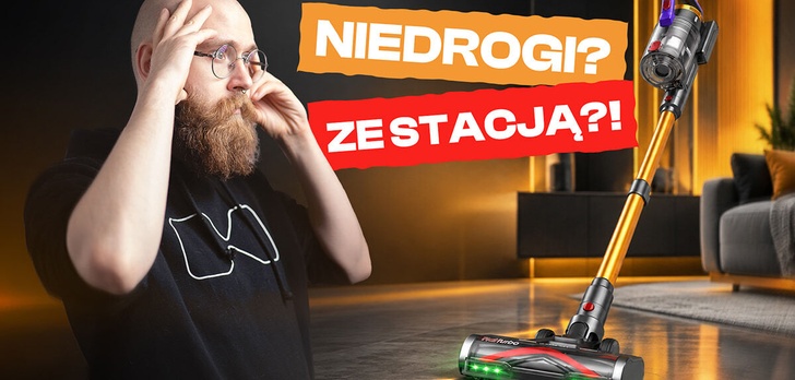 Tani odkurzacz ze stacją ładującą? Erabros EV7: musisz go poznać