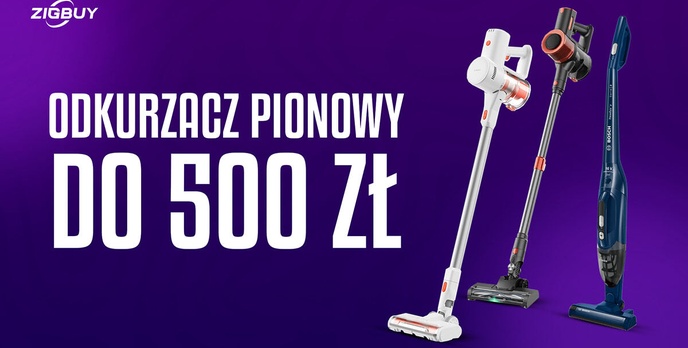Tani odkurzacz pionowy do około 500 zł Ranking | TOP 5