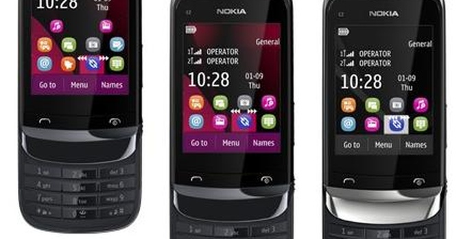 Klawiaturą lub poprzez dotyk, czyli Touch&Type. Trzy nowe modele Nokii: C2-02, C2-03 i C2-06