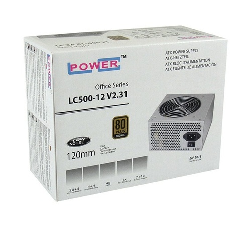 LC-Power ZASILACZ 400W LC500-12 V2.31 80+ BRONZE