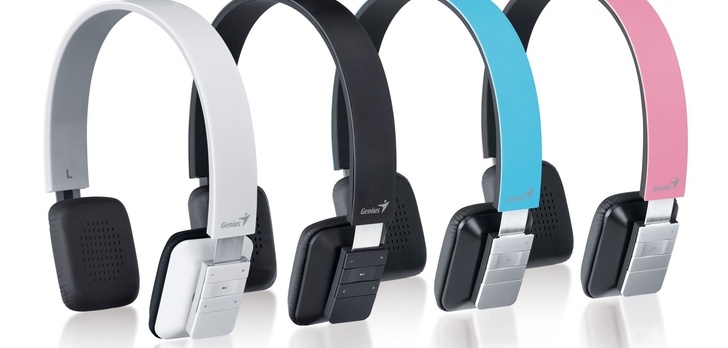 Lekkie i wygodne słuchawki Bluetooth od Geniusa