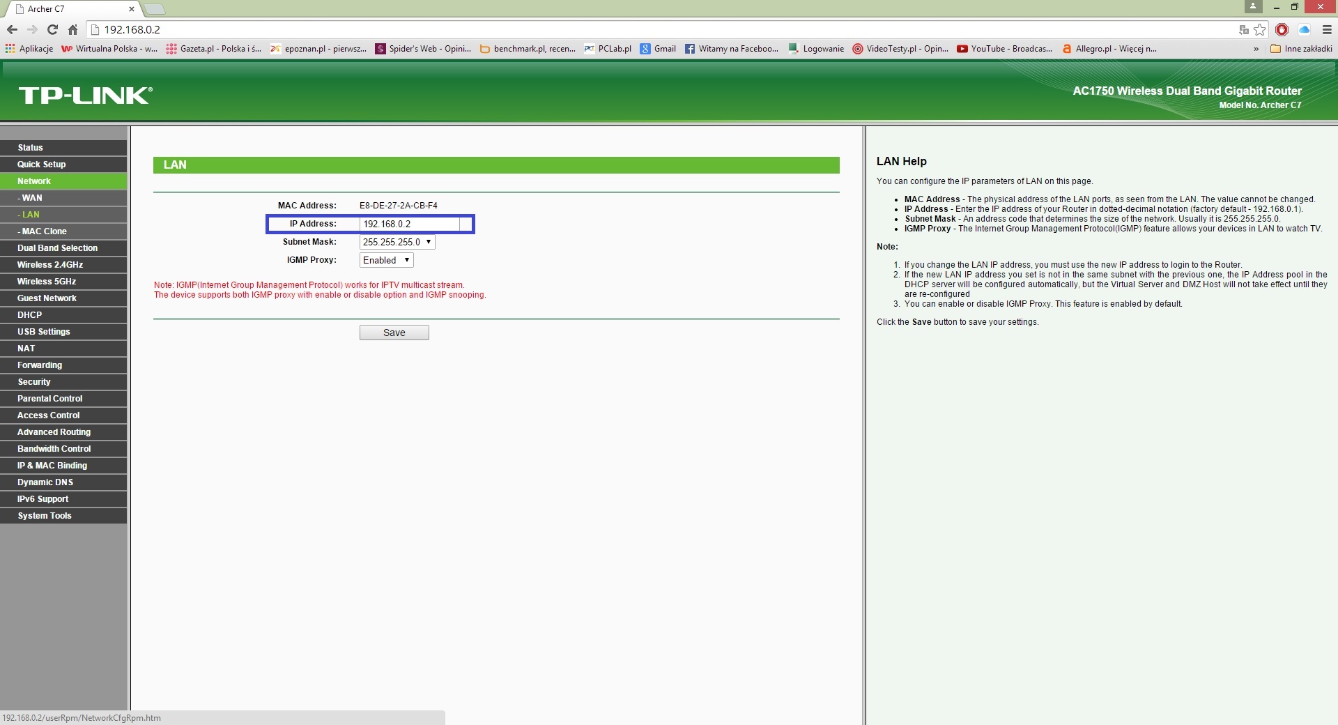 Most (WDS) WiFi Jak Skonfigurować Dwa Routery VideoTesty.pl