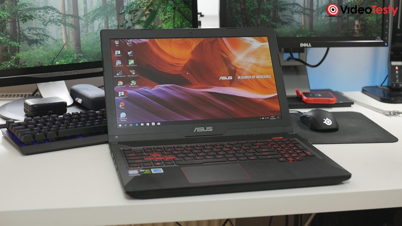 AsusFX503VD Biurko Calosc
