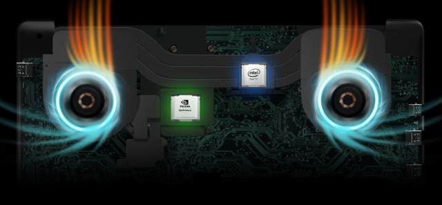 FX503 posiada zaawansowany system chłodzenia.