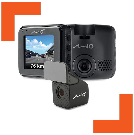 MiVue C380 Dual pozwoli Ci zachować bezpieczeństwo.