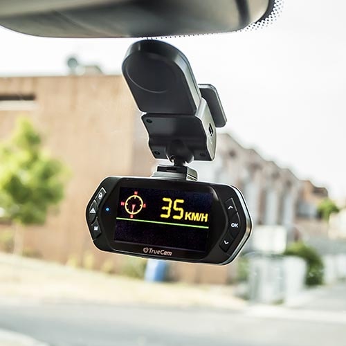 TrueCam A7S funkcja prędkościomierza