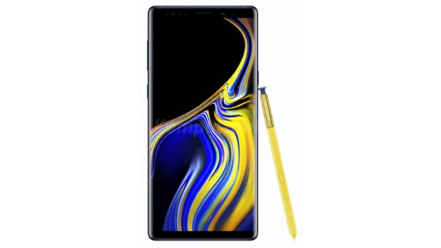 Samsung Galaxy Note 9 ma szerokokątny wyświetlacz, które możesz sterować rysikiem