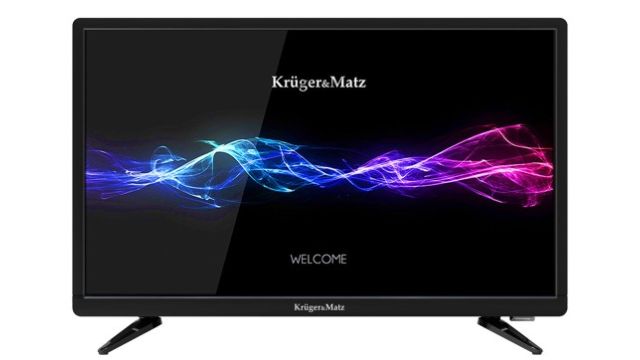 Kruger & Matz 22'' TELEWIZOR FULL HD DVBT2 to niedrogi i jakościowy model