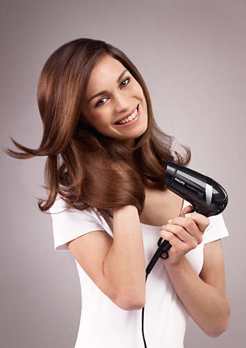 suszenie suszarką Philips Essential Care BHD001 00