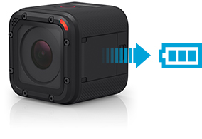 GoPro HERO Session posiada baterię