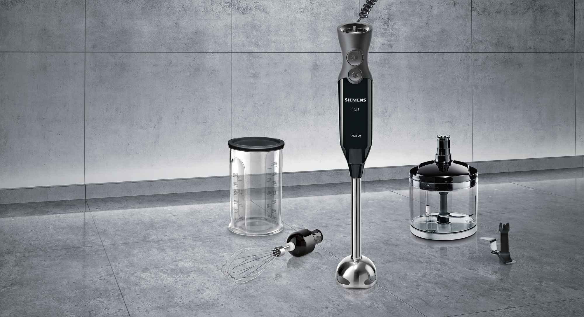 blender ręczny Siemens z akcesoriami