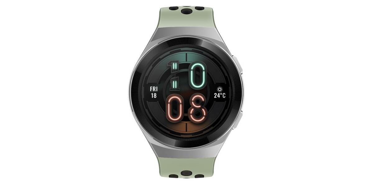 Huawei Watch GT 2e do tekstu zielony