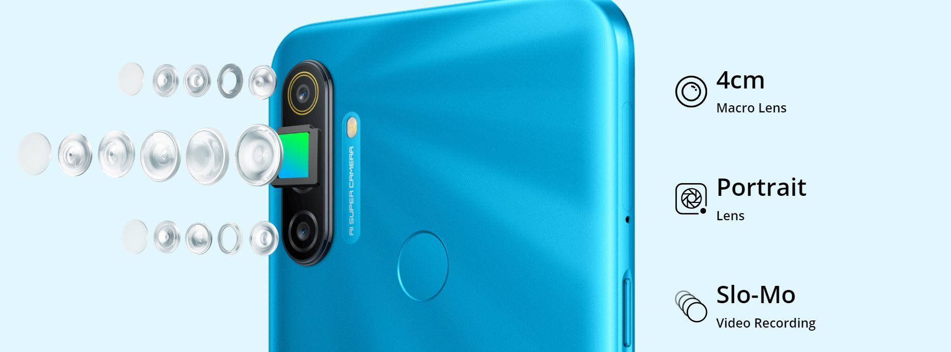 realme c3 aparaty