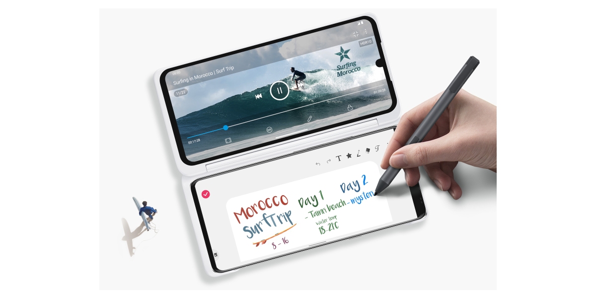 LG Velvet Dual Screen