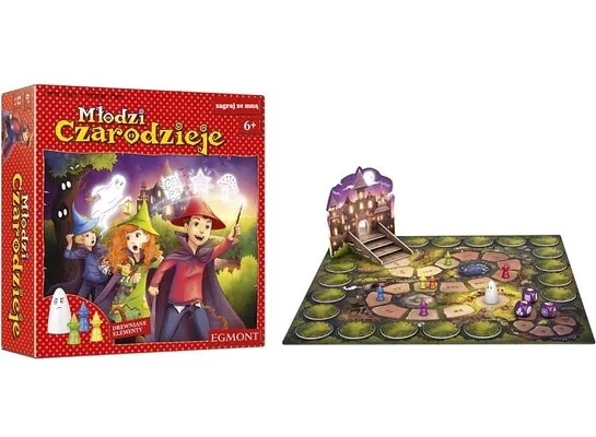 gra planszowa Młodzi czarodzieje