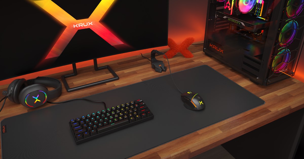Krux Neo Pro na biurku