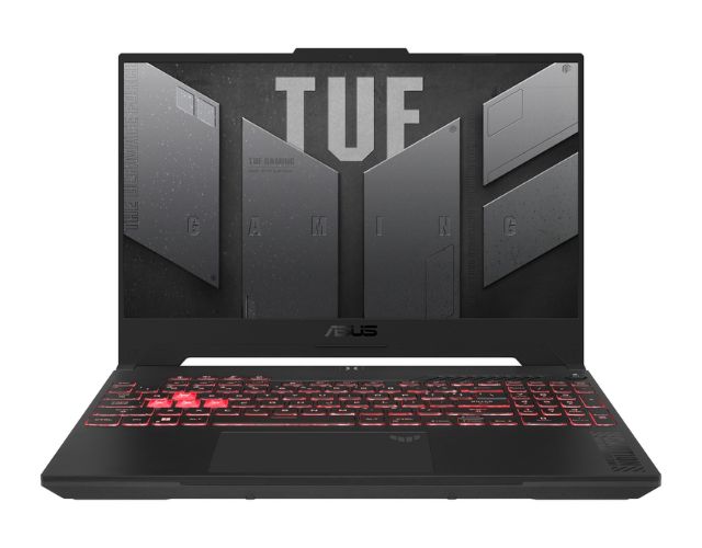 asus tuf gaming a15 front