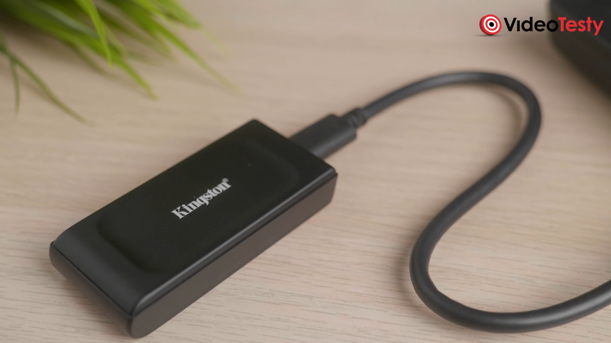 Kingston XS1000 1 TB podłączony do PC