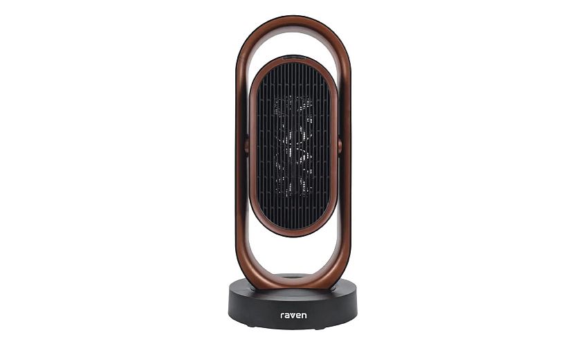 Raven ETW007B termowentylator z obrotową podstawą